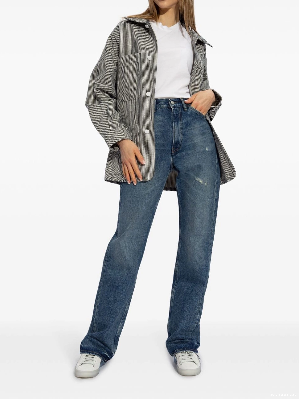 Affordable shirt striped jacket A.P.C. Women button-up 0504